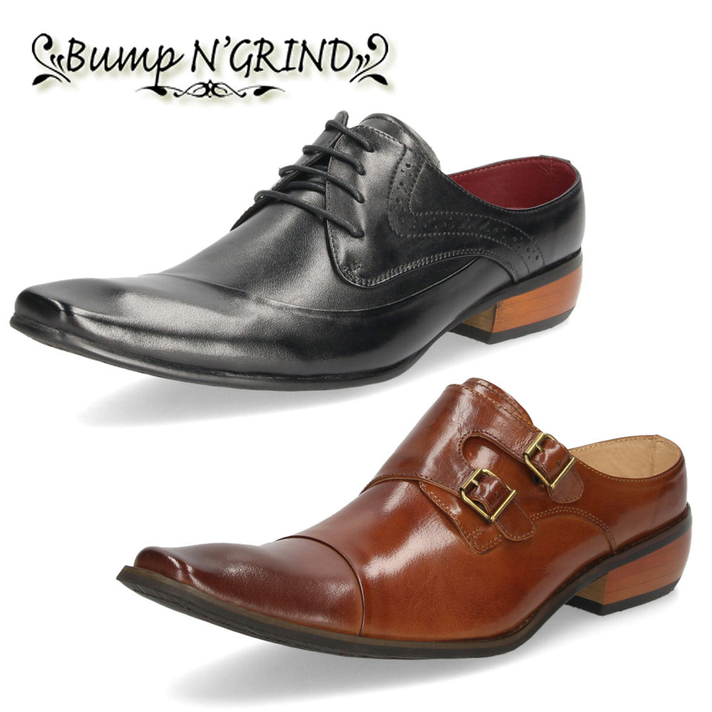 メンズサンダルオフィス仕事黒ビジネ...