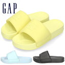 【3千円以上5%オフクーポン5日限定】GAP ギャップ サンダル レディース メンズ シャワーサンダル GPU22414 ブラック ライム サックス つっかけ ...