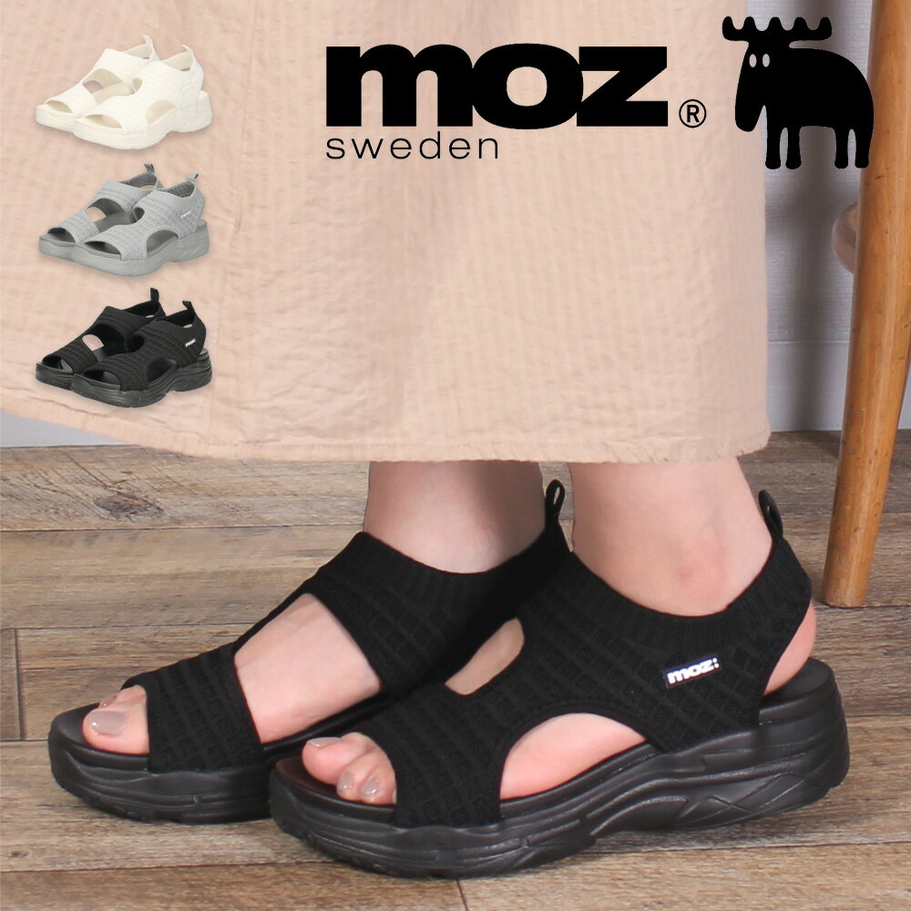 モズ サンダル レディース 厚底 51103 moz カジュアル カバードサンダル 疲れにくい スポーティー スポ..