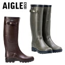 エーグル ベニル レインブーツ 長靴 ロング AIGLE ZZH8578 BENYL ブラウン カーキ ラバーブーツ メンズ レディース フランス製 防水