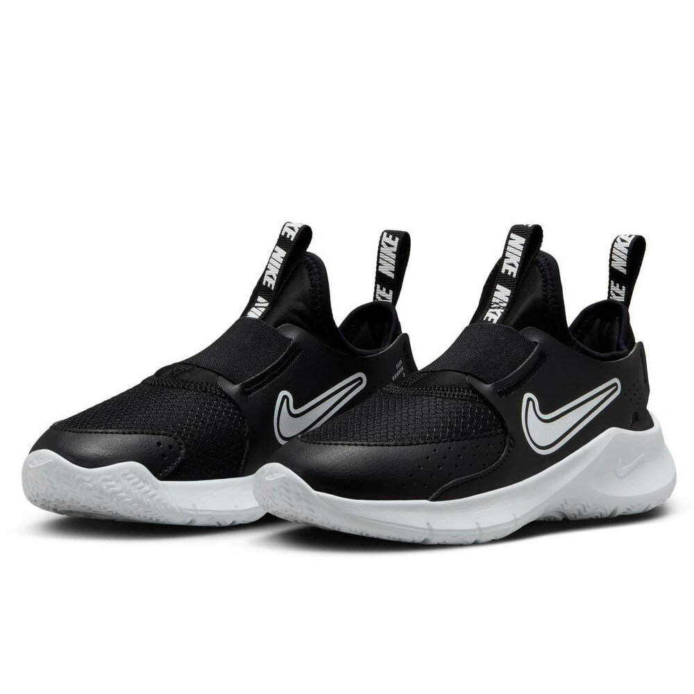ナイキ キッズ スニーカー スリッポン 靴 フレックスランナー 3 FN1449-005 ブラック 脱ぎ履きしやすい 軽量 柔軟 快適 NIKE Flex Runner 3 PS フレックス ランナーのサムネイル