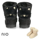 【3千円以上5%オフクーポン5日限定】ムートンブーツ キッズ ショート 女の子 ねこ ふわふわ あったか かわいい 防寒 防滑 ブラック 黒 ベージュ ファー ...