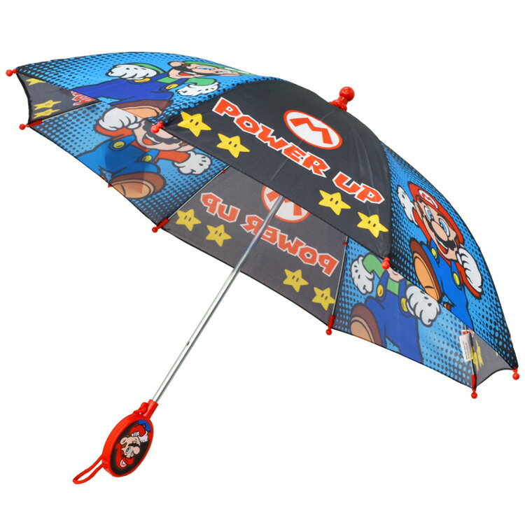 商品説明 メーカー ABG ACCESSORIES 商品名 Kids Umbrella 型番 NTR76933ST サイズ 親骨の長さ：40cm　直径：69cm　全長：52.5cm ※当店平置き実寸サイズです。計測箇所により若干の誤差が生じる場合がございます。ご了承ください。 対象年齢 3〜4歳(身長目安：85〜100cm) 材質 ポリエステル 生産国 Made in China 備考 ・ラッピング可(ラッピングバッグを商品と一緒にご購入下さい。) ・強風時は破損する恐れがありますので、使用をお控えください。 ・ご使用後は水気を切って、陰干しして収納してください。色が移ることがあります。 ・輸入品特有の製造上のキズ、塗装剥がれ等や輸送時の外箱ダメージが見受けられる場合がございます。 ・ご使用時、必ず大人の方がそばで付き添って下さい。 ※お買いもの前に必ずご確認ください。 ■アメリカ製品について ■お買い物ガイド 【検索キーワード】 ABG ACCESSORIES 傘 キッズ 子供用 40cm スーパーマリオ マリオ スーパーヒーロー 8本骨 子供用 子ども 通園 通学 男の子 女の子 幼稚園 保育園 傘 かさ カサ ABG NYC ABG baby