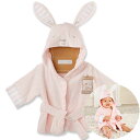 商品説明 メーカー Baby Aspen 商品名 Baby's Bathtime Bunny Hooded Spa Robe 型番 ba14043pk セット内容 スパローブ サイズ 着丈35cm/身幅32cm(平置き) 対象年齢 0-9ヶ月 素材 コットン　100% 生産国 MADE IN CHINA 仕様 アメリカ発の可愛いベビーグッズを揃えるブランドです。 ベビー、そして新しくママ・パパになる両親が笑顔になるアイテムばかり。 SNS映えする可愛さは、出産のお祝いやベビーシャワーのプレゼントにもピッタリです! ウサギの耳と顔がついたフードに、腰紐、袖口の折り返しが可愛いバスローブ、 直接肌に触れる素材は安心してご使用いただけるコットン100%素材です。 フードが付いて頭もふけるので、湯上がりタオルとして、またその後バスローブとしてもご使用いただけます 備考 ※こちらの商品は【送料無料】レターパック(プラス)「対面でお届けの配達」となります。 　商品の追跡が可能です、紛失、未着、破損の場合でも弊社では責任を負いかねます。 　お届け先へは対面でお届けし、受領印または署名をいただきます。 　ご不在の場合は、不在配達通知書を差し入れた上で、配達を行う郵便局へ持ち戻ります。 　再配達を直接ご依頼してください。 　日曜・祝日は配達されません。 　到着まで約2日-4日かかります。 　※あくまで参考ですのでその時の状況（天候など）により 　若干配送日数が変わる場合がございます、ご了承ください。 　配達の日時指定は出来ませんのでご了承ください。 ・同梱発送は出来ません。 　他の商品を同時にご注文された場合は宅配便(送料お客様負担)にて発送いたしますので予めご了承願います。 ・代金引換は出来ません。 　お選び頂いた場合は、キャンセルさせて頂きますので予めご了承下さい。 　決済方法は、クレジットカード決済・銀行振込よりお選び下さい。 ・ラッピング不可 ・入荷時期によりデザイン・カラー変更の場合がございます。 ・輸入品特有の製造上のキズ、塗装剥がれ等や輸送時の外箱ダメージが見受けられる場合がございます。 ・ご使用時、必ず大人の方がそばで付き添って下さい。 ■画像と商品が一部異なる場合もございますのでご了承ください。 ■在庫数、価格は日々変動いたします。 ※お買いもの前に必ずご確認ください。 ・お買い物ガイド ・アメリカ製商品について 【検索キーワード】 Paranino パラニーニョ アメリカ USA 輸入雑貨 海外セレブ SNS おもちゃ お人形 子供 用 Baby Aspen 14043 ウサギ フード付き バスタオル ベビー 赤ちゃん 女の子 ガールズ 出産祝い ギフト ベビーシャワー セレモニー