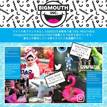 【お買い物マラソンP3倍】BIGMOUTH ビニールプール ベビー 幼児 子供用 スイカ 160x39cm BMKP-0003