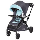 商品説明 メーカー BabyTrend 商品名 Sit N Stand 5-in-1 Shopper Stroller 型番 SS27D27A サイズ 展開時：約 幅57×奥行き124×高さ114cm 折畳時：約 幅57×奥行き40×高さ108cm 重さ (約)14.1kg 材質 フレーム・ユニット： スチールシートカバー：ポリエステル、ポリエチレンハンドルグリップ： EVA 対象年齢(メーカー参照) 前席：ひとりでお座りができる、体重22kg以下のお子さま 後席(プラットフォーム/ジャンプシート)：身長が101cm以下、体重が22kg以下のお子さま バランス・運動感覚があり、一人でお座り・直立をしていられるお子さま。（目安：2歳半頃から） 仕様 ほんの数秒で折りたたみ自立置きができる。大容量のアコーディオンバスケット付き2人乗りベビーカー。 ・「広げる」のも「たたむ」のもほんの数秒！開閉が楽に簡単にできます。 ・折りたたみはラクラク。たたむだけでロックがかかり、自立するので、置き場所に困りません。 ・後席は座席とフットボードがあるので、座る、前向きに立つ、後ろ向きに立つの3通りで使えます。 ・後席はお子さまが自分でも乗り込めるので、大人もらくちんです。 ・大きくつかえるアコーディオン式バスケット付き。 　前から荷物を取り出せて、後ろからなら更に取り出しやすい。2方向から出し入れできるバスケットです。 ※カゴ容量：30リットル（拡張時：43.2リットル）、カゴ耐荷重：9kg（拡張時：13kg） ・日よけ幌は紫外線からガードするUP50＋の生地を使用。前後に角度も変えられます。 ・ハンドル近くにスマートフォンをたてられるスタンドがついたトレー付き。道案内を見ながら進むこともできます。 ・前席は無段階リクライニング。クリップをずらすだけで簡単。 ・全席のトレイは片方を上げたままにできるので、乗り降ろしがラクラク。 ・前席トレイにもボトルフォルダー付き。 ・座り心地の良いクッションシート。 ・ハーネスは3段階に調節可能。 備考 ・ラッピング不可 ・入荷時期によりデザイン・カラー変更の場合がございます。 ・組立必要/説明書図解（英語表記） ・小さなパーツを含む場合がございます、お子様から離れて大人の方が組み立て下さい。 ・組み立て時に加工が必要な場合や、ボルト・ネジなどを別途お手配頂く場合もございます。 ・輸入品特有の製造上のキズ、塗装剥がれ等や輸送時の外箱ダメージが見受けられる場合がございます。 ・メーカー出荷時の状態により、箱を修繕しお送りする場合もございます。 ・ご使用時、必ず大人の方がそばで付き添って下さい。 ■画像と商品が一部異なる場合もございますのでご了承ください。 ■在庫数、価格は日々変動いたします。 ※お買いもの前に必ずご確認ください。 ■アメリカ製品について ■お買い物ガイド 【検索キーワード】 ベビーカー 二人乗り ツイン 双子 年子 兄弟 姉妹 ベビートレンド ニ人乗り バギー 双子 ツイン 対面 背面 改札 コンパクト 折りたたみ 出産祝い 在庫有り 送料無料 シット アンド スタンド スポーツ ストローラー ベビーカー 二人 ツイン タンデム 2人乗り 兄弟 姉妹 チャイルドシート シット&スタンド