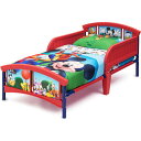 商品説明 メーカー Delta 商品名 Mickey Mouse Plastic Toddler Bed 型番 BB86687MM サイズ 本体：75W×140L×66H cm 対象年齢 1歳半から22.7kgまで 安全基準 米国安全基準適合(ASTM) 米国消費者製品安全委員会適合(CPSC) 材質 スチール、プラスチック 仕様 標準トドラーマットレス(別売り)を使用して下さい サイドのバーは、開閉可能、通常はロックしています 備考 ・ラッピング不可 ・組立必要/説明書図解（英語表記） ・小さなパーツを含む場合がございます、お子様から離れて大人の方が組み立て下さい。 ・組み立て時に加工が必要な場合や、ボルト・ネジなどを別途お手配頂く場合もございます。 ・輸入商品特有の製造上のキズや塗装剥がれ等や輸送時のパッケージのダメージが見受けられる場合がございます。 ・入荷時期によりデザイン・カラー変更の場合がございます。 ・お届けボックスに関しましては、メーカー出荷時の状態より入荷時の箱を加工しお送りする場合もございます。 ※お買いもの前に必ずご確認ください。 ・お買い物ガイド ・アメリカ製商品について 【検索キーワード】 Paranino パラニーニョ アメリカ USA 輸入雑貨 キッズルーム 子供部屋 キャラクター ベッド 誕生日 クリスマス プレゼント delta デルタ bb86687mm 3歳 4歳 5歳 6歳 子供用ベッド キャラクター ディズニー ミッキーマウス ミッキー ミッキー&フレンズ インテリア