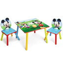 商品説明 メーカー delta 商品名 Mickey Mouse Table & Chair Set 型番 TT89450MM サイズ テーブル：約 W60 × H44 × D60 cm イス：約 W30 × H49 × D29 cm 重さ 7.9kg 耐荷重 22kg 対象年齢 3歳から(メーカー参照) 安全基準 アメリカ合衆国 消費者製品安全委員会適合(CPSC) 材質 木製 生産国 MADE IN CHINA 備考 ・ラッピング可(ラッピングバッグを商品と一緒にご購入下さい。) ・組立必要/説明書図解（英語表記） ・小さなパーツを含む場合がございます、お子様から離れて大人の方が組み立て下さい。 ・組み立て時に加工が必要な場合や、ボルト・ネジなどを別途お手配頂く場合もございます。 ・輸入商品特有の製造上のキズや塗装剥がれ等や輸送時のパッケージのダメージが見受けられる場合がございます。 ・入荷時期によりデザイン・カラー変更の場合がございます。 ・お届けボックスに関しましては、メーカー出荷時の状態より入荷時の箱を加工しお送りする場合もございます。 ※お買いもの前に必ずご確認ください。 ■アメリカ製品について ■お買い物ガイド 【検索キーワード】 Paranino パラニーニョ アメリカ USA 輸入雑貨 キッズルーム インテリア 子供 キッズ 男の子 女の子 クリスマス 誕生日 お絵かき 机 イス セット delta tt89450mm 3歳 4歳 5歳 6歳 子供用 キッズ キャラクター ディズニー ミッキーミッキー&フレンズ テーブル イス