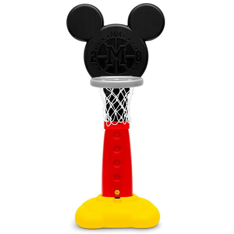 商品説明 メーカー Delta 商品名 Mickey Mouse Plastic Basketball Set 型番 TY86511MM サイズ 本体：L49.5×W42.5×H155.5 cm 重さ 4kg 対象年齢 1歳半から5歳(メーカー参照) 安全基準 消費者製品安全性改善法適合(CPSIA) 生産国 MADE IN CHINA 仕様 ゴムボール付き ゴールの高さは約122〜152cmの間で調節可 土台に砂やお水を入れて固定して下さい。 備考 ・組立必要/説明書図解（英語表記） ・小さなパーツを含む場合がございます、お子様から離れて大人の方が組み立て下さい。 ・組み立て時に加工が必要な場合や、ボルト・ネジなどを別途お手配頂く場合もございます。 ・輸入商品特有の製造上のキズや塗装剥がれ等や輸送時のパッケージのダメージが見受けられる場合がございます。 ・入荷時期によりデザイン・カラー変更の場合がございます。 ・お届けボックスに関しましては、メーカー出荷時の状態より入荷時の箱を加工しお送りする場合もございます。 ・ご使用時、必ず大人の方がそばで付き添って下さい。 ※お買いもの前に必ずご確認ください。 ■アメリカ製品について ■お買い物ガイド 【検索キーワード】 Paranino パラニーニョ アメリカ USA 輸入雑貨 輸入玩具 誕生日 クリスマス プレゼント 子供用 バスケットボール ネット付き 調整可能 スポーツ 室内 家庭用 おもちゃ スポーツトイ アクショントイ 外遊び玩具 屋内 屋外