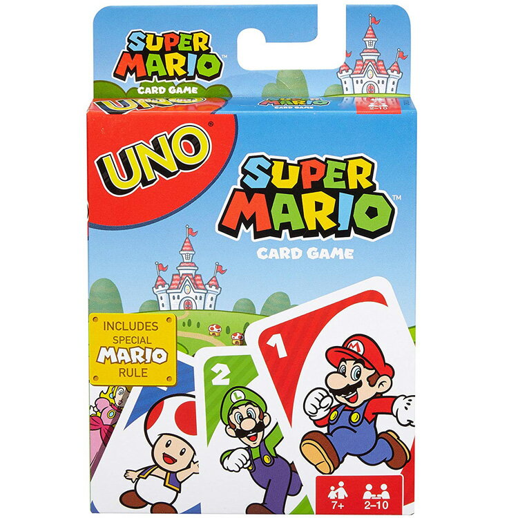送料無料/ UNO ウノ スーパーマリオ 7歳から カードゲーム おもちゃ キャラクター ライセンスのサムネイル