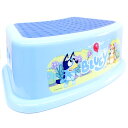 【7月4日20時-7月15日◆POINT3倍】子供 ステップ ディズニージュニア ブルーイ 男の子 女の子 ブルー 踏み台 キャラクター ステップスツール BLUEY