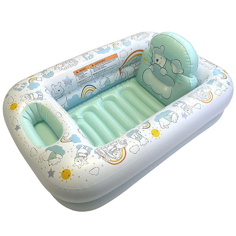 【新生活応援◆期間限定価格】ディズニー くまのプーさん ベビーバス 1歳から お風呂 キャラクター セーフティ バスタブ プール 沐浴用 浴槽