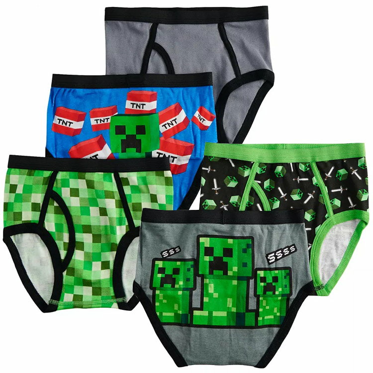 商品説明 メーカー Handcraft 商品名 5PK Boys Briefs 型番 BUP2433 対象年齢 4歳、5歳、6歳、7歳、8歳(メーカー参照) 素材 コットン100% 生産国 Made in China お取り扱い ※衛生上、いかなる場合も返品・交換はお受けできかねます。 予めご了承頂けます様お願い致します。 ・洗濯水は40℃までとなります。 ・非塩素系漂白剤は使用可 ・乾燥機は低温で使用可 ・アイロン使用不可 仕様 【アソートメントデザインについて】 アメリカメーカーからの、輸入商品となります。 パンツの柄はオーダー時期によってランダムに入荷致します為、 特定の柄を掲載する 事が出来ません。セット内容は、画像の内容とは異なることがございます。 また、柄の指定、希望等お問い合わせにはお応え出来かねます。ご了承下さいませ。 国内ライセンスの下着は落ち着いた柄・色合い・デザインが良く見受けられますが、 子ども達が好む、派手でかわいいデザインは海外輸入だらかこそのお品！！ お子様のお誕生日プレゼント、クリスマスプレゼントには是非、パラニーニョでお探し下 さい！ 備考 ※こちらの商品はゆうパケット「ポストイン配達」となります。 商品の追跡が可能です、紛失、未着、破損の場合でも弊社では責任を負いかねます。 配送先への配達で郵便受けに入れられます。 (入らない場合は直接手渡しです)。 不在の場合は通知が郵便受けに入れられますので再配達を直接ご依頼してください。 到着まで約2日-4日かかります。 ※あくまで参考ですのでその時の状況（天候など）により 若干配送日数が変わる場合がございます、ご了承ください。 配達の日時指定は出来ませんのでご了承ください。 ・代金引換・後払い決済はご利用いただけません。 ・ラッピング不可 ・入荷時期によりデザイン・カラー変更の場合がございます。 ・輸入品特有の製造上のキズ、塗装剥がれ等や輸送時の外箱ダメージが見受けられる場合がございます。 ・メーカー出荷時の状態により、箱を修繕しお送りする場合もございます。 ・ご使用時、必ず大人の方がそばで付き添って下さい。 ■画像と商品が一部異なる場合もございますのでご了承ください。 ■在庫数、価格は日々変動いたします。 ※お買いもの前に必ずご確認ください。 ■アメリカ製品について ■お買い物ガイド 【検索キーワード】 子供 子ども 子ども用 ブリーフ 下着 パンツ インポート キャラクター グッズ マインクラフト マイクラ クリーパー 子供服 子ども服 ボーイズ ショーツ アンダーウエア アンダーショーツ パンティ おまかせ 5枚入り 5枚セット 5枚組 服 子供用 トドラーサイズ 海外 インポート 可愛い 105cm 110cm 115cm 120cm 125cm 130cm 135cm 140cm 150cm 160cm 4歳 5歳 6歳 7歳 8歳 9歳 10歳