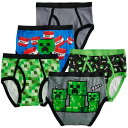 【マラソン限定◆POINT3倍】送料無料/ ブリーフ セット 子供 マインクラフト 5枚組み 110-140cm 男児 キッズ 下着 子ども用 パンツ ブリーフ...