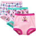 送料無料/ トレーニングパンツ 女の子 90-100cm ディズニー ミニーマウス キッズ キャラクター パンツ 3枚組 下着