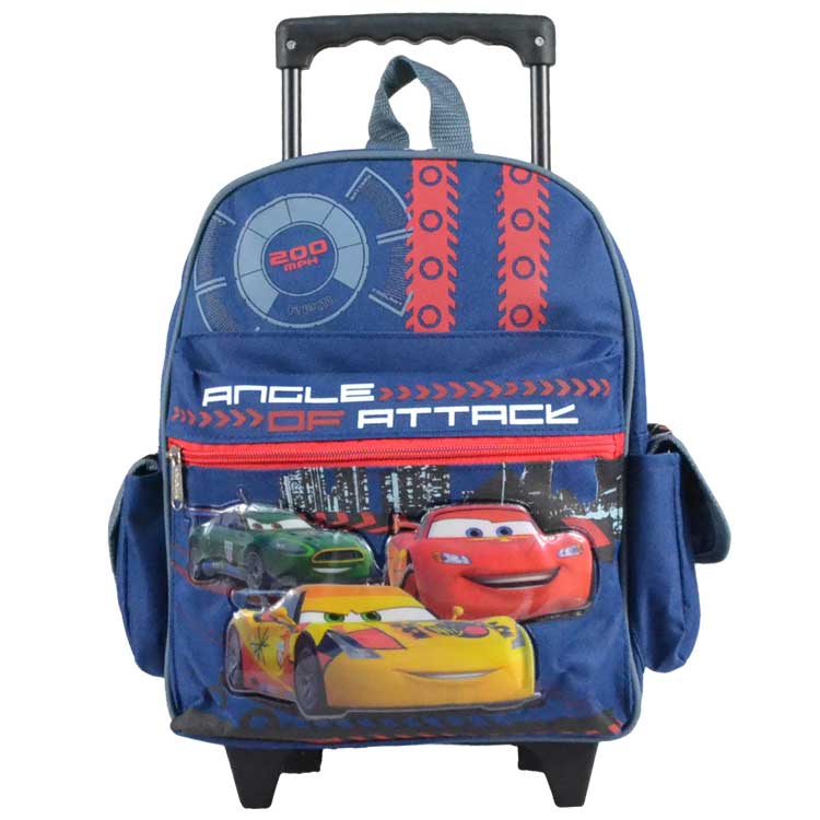 商品説明 商品名 rolling backpack サイズ 約 幅25×高さ30×奥行10cm 対象年齢 幼稚園~低学年 頃 材質 ポリエステル 他 生産国 china. 仕様 ショルダー部分、背中部分にはパッド入り。 ショルダー調節できます。 ヒモを引きずらない留めマジックテープ付き リュック時タイヤカバー付き チャックは両方向1点づつ しっかりとした厚手のキャンバス地に内側はナイロンコーティングと長く愛用が出来お手入れも簡単 両サイドにはとっても便利なポケットが装備 「お弁当・水筒・着替え」が入り幼稚園、小学校(低学年)の遠足にお勧めのサイズです。 備考 ・ラッピング可(ラッピングバッグorボックスを商品と一緒にご購入下さい。) ・輸入商品特有の製造上のキズや塗装剥がれ等や輸送時のパッケージのダメージが見受けられる場合がございます。 ※輸入商品の為、入荷時より少しの汚れや傷が付いているものがございます。 　当店ではそのような商品も輸入品ならではという判断の元、販売しております。 　その点に関しての返品・交換はお断りさせて頂いております。 ※よく一緒に購入されているアイテム。 チェストベルトはこちら サーモス水筒はこちら ※お買いもの前に必ずご確認ください。 ■アメリカ製品について ■お買い物ガイド 【検索キーワード】 ディズニー カーズ 子供 子ども用 キッズ 幼児 バックパック リュック キャリー ローリングバッグ コロコロ キャラクター インポート 海外 輸入 通園 通学 遠足 入園 入学 オシャレ お祝い プレゼント クリスマス 誕生日 ギフト 遠足 ピクニック お出掛け 男の子 トドラー キャラクターグッズ バッグ disney CARS