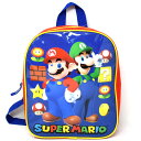 【マラソン限定◆POINT3倍】送料無料/ リュックサック スーパーマリオ マリオ&ルイージ リュック 子供用 Sサイズ キッズ ミニ バックパック 遠足 通学...