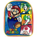 【マラソン限定◆POINT3倍】送料無料/ リュックサック スーパーマリオ マリオ ルイージ ヨッシー キノピオ リュック 子供用 Sサイズ キッズ ミニ バッ...