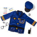 ハロウィン 衣装 子供 警察官 ポリス コスチューム コスプレ 男の子 3歳 4歳 5歳 6歳 小物付き メリッサ＆ダグ