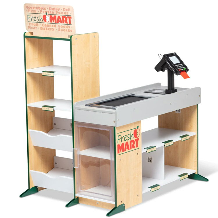 メリッサ&ダグ マーケット ストア セット お買い物 レジ お店 おままごと レジスター スーパーマーケット おもちゃ ごっこ遊び ギフト雑貨