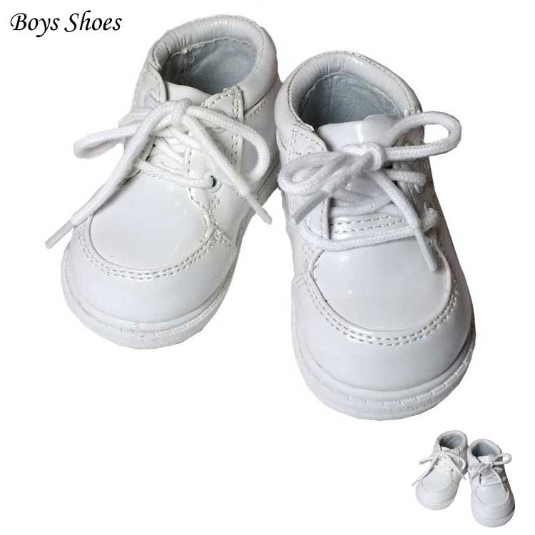 【売切価格】フォーマル 靴 レースアップ キッズ 男の子 ホワイト 9.5-10.5cm シューズ