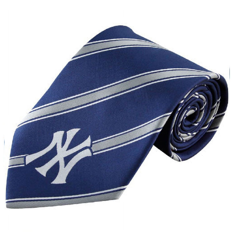 【6月20日-7月1日◆POINT3倍】MLB公式商品 ニューヨーク・ヤンキース ネクタイ レジメ 