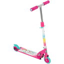 商品説明 メーカー HUFFY 商品名 Hello Kitty Girls Inline Scooter Pink 型番 58111 サイズ 本体(約)：L60×W10×H78cm 重さ (約)2kg 対象年齢 5歳頃から68kgまで(メーカー参照) 安全基準 消費者製品安全性改善法適合(CPSIA) 米国安全基準適合(ASTM) 材質 スチール 生産国 Made in CHINA 仕様 全米で最も知名度と人気を誇る 車輪付き乗用玩具最大メーカー　HUFFY（ハフィー)　より 子供達が大好きなキティちゃんキックスクーター。 ・折りたたみ式 ・丈夫なスチールフレーム ・ハンドルは成長に合わせて高さ調節可能 ・ABEC-5ベアリング 【ご注意】 ※キックスケーターは安全な場所でご使用ください。 （1） 公園など障害物の無い安全な場所でご使用ください。 （2） 必ずヘルメット等の保安部品を装備し、大人の方と一緒にご使用ください。 （3） 公道や人混みの中、又は交通が頻繁な道路においての使用はしないでください。 （4） 坂道でのご使用はお避けください。又、近くに段差やくぼみ、溝がある場所でのご使用はお避けください。 （5） 夜間、視野の悪い時、雨等の悪天候の日のご使用はお避けください。 （6） 1ケ月に1回程度、ネジ等の緩みがないか安全点検してください。 備考 ・ラッピング可(ラッピングバッグを商品と一緒にご購入下さい。) ・組立必要/説明書図解（英語表記） ・入荷時期によりデザイン・カラー変更の場合がございます。 ・小さなパーツを含む場合がございます、お子様から離れて大人の方が組み立て下さい。 ・組み立て時に加工が必要な場合や、ボルト・ネジなどを別途お手配頂く場合もございます。 ・輸入品特有の製造上のキズ、塗装剥がれ等や輸送時の外箱ダメージが見受けられる場合がございます。 ・メーカー出荷時の状態により、箱を修繕しお送りする場合もございます。 ■画像と商品が一部異なる場合もございますのでご了承ください。 ■在庫数、価格は日々変動いたします。 ※お買いもの前に必ずご確認ください。 ■アメリカ製品について ■お買い物ガイド 【検索キーワード】 ガールズ インライン スクーター キッズ 子供 キックスクーター キックボード キックスケーター コンパクト 高さ調節 公園 プレゼント 誕生日 クリスマス 乗用玩具 おもちゃ キティちゃん キティ ハローキティ