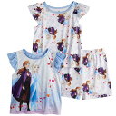 【楽天スーパーSALE◆割引商品】ディズニー アナと雪の女王2 パジャマ 3点セット 半袖 ハーフパンツ アナ雪 子供用 キャラクター 寝巻き 90 100 1...