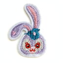 【マラソン限定◆POINT3倍】送料無料/ ワッペン ステラルー S 刺繍 アイロン キャラクター うさぎ ダッフィ ディズニー ワッペン アップリケ