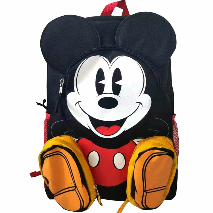 リュックサック ディズニー ミッキーマウス ボディ Lサイズ リュック ミッキー 大きめ 子供から大人まで キャラクター 通学バッグ