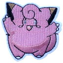 【マラソン限定◆POINT3倍】送料無料/ ワッペン ポケットモンスター ピッピ 全身 刺繍 アイロン キャラクター ポケモン ワッペン アップリケ