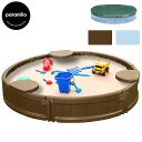 商品説明 メーカー Private Brand 商品名 4ft Round Sandbox 型番 BXSB120-Round サイズ (約)：120W×120L×20H cm 重さ (約)： 材質 高密度ポリエチレン 安全基準 米国安全基準適合(ASTM) 仕様 動物から砂場を守るカバー付き 座って遊べる椅子付き 遊んでいない間に動物に砂場を 荒らされてしまったり、 風で砂が舞ってしまうのを防ぐ カバーが付属します。 砂場の縁にはベンチ付きで座って遊ぶ事ができます。 砂遊びが終わる頃にはガーデニングを楽しむ花壇としてもお使いいただけます。 ※砂・おもちゃ等は付属しません 備考 ・ラッピング不可 ・組立必要/説明書図解（英語表記） ・入荷時期によりデザイン・カラー変更の場合がございます。 ・小さなパーツを含む場合がございます、お子様から離れて大人の方が組み立て下さい。 ・組み立て時に加工が必要な場合や、ボルト・ネジなどを別途お手配頂く場合もございます。 ・輸入品特有の製造上のキズ、塗装剥がれ等や輸送時の外箱ダメージが見受けられる場合がございます。 ・メーカー出荷時の状態により、箱を修繕しお送りする場合もございます。 ・ご使用時、必ず大人の方がそばで付き添って下さい。 ※お買いもの前に必ずご確認ください。 ■アメリカ製品について ■お買い物ガイド 【検索キーワード】 砂場 砂あそび すな場 砂場サークル 砂場枠 すなば カバー付き 子供 こども 庭 遊具 キッズ ガーデンファニチャー 大型遊具 小学生 女の子 男の子 キッズ 学校 幼稚 保育園用品 大型遊具 子供の日 幼児 誕生日プレゼント 屋内 誕生日 おすすめ プレゼント クリスマスプレゼント