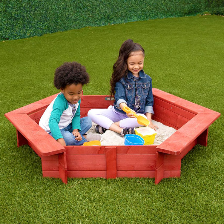 商品説明 メーカー Sports power 商品名 4.3' Hexagon Sandbox With Ground Tarp And Cover 型番 WP-692 サイズ (約)：129W×149L×22H cm 重さ (約)： 材質...