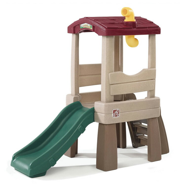 商品説明 メーカー STEP2 商品名 Naturally Playful Lookout Treehouse 型番 776900 サイズ 本体：146.1 x 63.5 x 169 cm BOX：99.1 x 64.8 x 48.3 cm 重さ 13.6kg 対象年齢 1歳半から 安全基準 ヨーロッパ規格適合(EN-71) 生産国 Made in USA 仕様 ・耐重量：22.7 kg ・クライマー上部の高さ：78.7 cm ・すべり台の長さ：83.8 cm 備考 ・ラッピング不可 ・組立必要/説明書図解（英語表記） ・小さなパーツを含む場合がございます、お子様から離れて大人の方が組み立て下さい。 ・組み立て時に加工が必要な場合や、ボルト・ネジなどを別途お手配頂く場合もございます。 ・輸入商品特有の製造上のキズや塗装剥がれ等や輸送時のパッケージのダメージが見受けられる場合がございます。 ・入荷時期によりデザイン・カラー変更の場合がございます。 ・お届けボックスに関しましては、メーカー出荷時の状態より入荷時の箱を加工しお送りする場合もございます。 ・ご使用時、必ず大人の方がそばで付き添って下さい。 ※お買いもの前に必ずご確認ください。 ・お買い物ガイド ・アメリカ製商品について 【検索キーワード】 STEP2 NATURALLY PLAYFUL LOOKOUT TREEHOUSE 776900 ステップ2ナチュラル プレイフル ルックアウト ツリーハウス ステップ2 すべり台 クライマー 大型遊具 滑り台 クライマー 望遠鏡 ツリーハウス 秘密基地