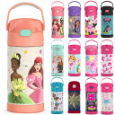 サーモス ストロー 水筒 子供 350ml THERMOS ステンレス ストローマグ 保冷 女の子 ディズニープリンセス ミニーマウス アナ雪 キティ トイストーリー