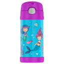 【マラソン限定◆POINT3倍】サーモス ステンレス ストロー 水筒 サーモス ステンレス水筒 マーメイド ストロー 350ml THERMOS 子供 キャラク...