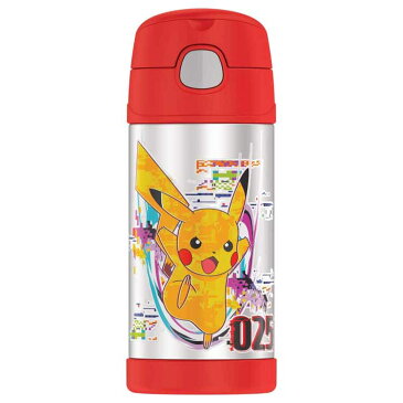 【サマーバーゲン】サーモス 子ども用水筒 350ml ポケットモンスター ピカチュウ ステンレス マグ 水筒 ストロータイプ Thermos bottle