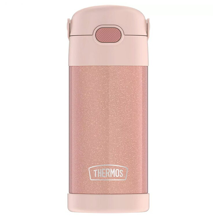 商品説明 メーカー Thermos 商品名 FUN Tainer Bottle 型番 F41020RGF6 サイズ 本体(約)：6.8cm×高さ約18.6cm 容量(約)：12オンス（約350ml) 重さ (約)235g 材質 ステンレス・...