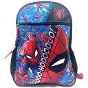 【P3倍◆4/24 20:00-5/7 8:59】 リュックサック スパイダーマン ブルー×ブラック Lサイズ 男の子 女の子 リュック 大きめ 子供から大人ま...