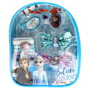 【マラソン限定◆POINT10倍】ディズニー アナと雪の女王 ヘアアクセサリー ミニ クリア リュック セット オシャレ 変身 ヘアアクセ ゴム アクセサリー ...