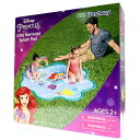 噴水プール プール 噴水 マット プレイマット ディズニー アリエル ベビープール スプラッシュパッド 噴水 水浴び 水遊び 家庭用プール