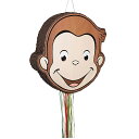 【7月4日20時-7月15日◆POINT3倍】おさるのジョージ ピニャータ デコレーション デコ 51cm 誕生日 くす玉 飾り付け 誕生日飾り付け 室内装飾 バースデー キャラクター CURIOUS GEORGE