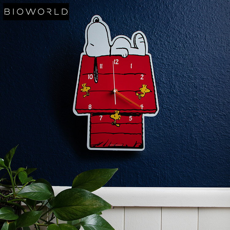 スヌーピー 掛け時計 インテリア 壁掛け 壁時計 キャラクター 子供 時計 大人 PEANUTS SNOOPY クリスマ..