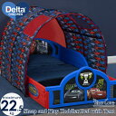 商品説明 メーカー Delta 商品名 Cars Sleep and Play Toddler Bed with Tent 型番 BB81465CR サイズ 約 L138.5cm×W75cm×H79cm 重さ 約 7kg 対象年齢 1歳半から22.5kgまで(メーカー参照) 安全基準 米国安全基準適合(ASTM) 米国消費者製品安全委員会適合(CPSC) 材質 - 生産国 Made in China 仕様 『ディズニー カーズの幼児用ベッド』 男の子に大人気、テント付き幼児用ベッド 秘密基地のようなテント付きベッドでベッドタイムが楽しみ！ フットボードとヘッドボードには、マックウィーンやカーズのデザイン 男の子にも女の子にもPOPで可愛いデザイン。 フレームはプラスチックとスチール(金属)で高い強度と耐久性があり、長くご使用頂けます。 左右のサイドガードはお子様の転落防止に ベッドの高さは低めに作られているので小さなお子様の上り下りも安心設計。 ベッドとしてだけではなくプレイスペースとしても使えちゃう！ ※マットレスやシーツ、ボールなどは別途ご用意ください。 標準的な幼児用マットレスが使用可能（マットレスサイズ約134cm×70cm×17cm） >>>マットレスはこちら 備考 ・ラッピング不可 ・組立必要/説明書図解（英語表記） ・入荷時期によりデザイン・カラー変更の場合がございます。 ・小さなパーツを含む場合がございます、お子様から離れて大人の方が組み立て下さい。 ・組み立て時に加工が必要な場合や、ボルト・ネジなどを別途お手配頂く場合もございます。 ・輸入品特有の製造上のキズ、塗装剥がれ等や輸送時の外箱ダメージが見受けられる場合がございます。 ・メーカー出荷時の状態により、箱を修繕しお送りする場合もございます。 ・ご使用時、必ず大人の方がそばで付き添って下さい。 ■画像と商品が一部異なる場合もございますのでご了承ください。 ■在庫数、価格は日々変動いたします。 ※お買いもの前に必ずご確認ください。 ■アメリカ製品について ■お買い物ガイド 【検索キーワード】 カーズ グッズ インテリア 子供 家具 マックウィーン マックゥイーン 子供部屋 幼児用 ベッド 子ども こども かわいい オシャレ デルタ 子供用ベッド キッズ トドラーベッド キッズインテリア 睡眠 人気 アメリカ インポート 輸入 キッズスペース 施設 店舗 プレゼント 誕生日 クリスマス