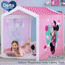 【マラソン限定◆POINT10倍】プレイハウス ディズニー ミニーマウス テント 室内 インドア キッズ 家具 デルタ Delta