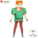 マインクラフト アレックス ハロウィン キッズ コスチューム コスプレ 女の子 125-135cm 衣装 子供 Disguis 65648