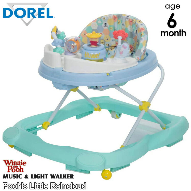 商品説明 メーカー Safety1st 商品名 Safety 1st Disney Music & Lights Walker 型番 WA060ESY サイズ 本体：74.6×63.2×57 cm 重さ 5 kg 対象年齢 7〜15ヶ月くらいまで(メーカー参照) 耐荷重 13.5kg 仕様 ・両サイドもしくは片方のみ、おもちゃボードを取り外してテーブルとしても使えます ・フローリングでも静かで傷を付けにくいソフト消音キャスター付き ・お客様組立・洗濯機で洗える柔らかく、心地よいシート ・セーフティロック（調節した高さをシート下で固定します。） ・身長に合わせて、高さを3段階で調節できます。 ※現在おもちゃは含まれておりません。 備考 ・ラッピング不可 ・組立必要/説明書図解（英語表記） ・入荷時期によりデザイン・カラー変更の場合がございます。 ・小さなパーツを含む場合がございます、お子様から離れて大人の方が組み立て下さい。 ・組み立て時に加工が必要な場合や、ボルト・ネジなどを別途お手配頂く場合もございます。 ・輸入品特有の製造上のキズ、塗装剥がれ等や輸送時の外箱ダメージが見受けられる場合がございます。 ・メーカー出荷時の状態により、箱を修繕しお送りする場合もございます。 ・ご使用時、必ず大人の方がそばで付き添って下さい。 ■予告なくメーカー仕様変更する場合がございます。 ■画像と商品が一部異なる場合もございますのでご了承ください。 ■在庫数、価格は日々変動いたします。 ※お買いもの前に必ずご確認ください。 ■アメリカ製品について ■お買い物ガイド 【検索キーワード】 送料無料 ディズニー ベビーウォーカー 歩行器 ほこうき ディズニーグッズ POOH 可愛い 出産祝い ハーフバースディ 13kg 歩行練習 アクティビティセンター テーブル テーブルチェア 食事椅子 6ヶ月頃から 洗えるシート お祝い ギフト 出産 誕生日 女の子 孫 姪 プレゼント ディズニー アクティビティウォーカー