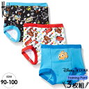 送料無料/ トレーニングパンツ 男の子 90-100cm ディズニー ピクサー キッズ キャラクター パンツ 3枚組 下着