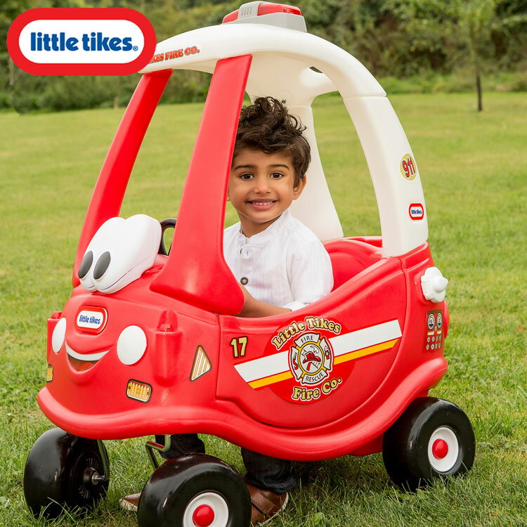 商品説明 メーカー Little tikes 商品名 Ride & Rescue Cozy Coupe 型番 644948 サイズ (約)75L×42W×85H cm 重さ 8kg 対象年齢 1歳半から5歳頃（23kg）まで(メーカー参照) 安全基準 消費者製品安全性改善法適合(CPSIA) 米国安全基準適合(ASTM) 材質 プラスチック 生産国 Made in USA 仕様 お家の中は勿論、公園やお買い物が楽しくなる乗用玩具！ お子様自身で足漕ぎ、疲れたら、パパママが手押ししてあげる事も お友達の大注目間違いなし！ お誕生日プレゼントやクリスマスプレゼントにもオススメ。 ・ドリンクホルダー付き ・足蹴りが出来ない小さなお子様は、フロアカバーを使用しベビーカーの様にお使い頂けます ・360度回転の前輪タイヤは凸凹道もスムーズ走行 ・開閉式ドアは内側からロックが可能 備考 ・ラッピング不可 ・組立必要/説明書図解（英語表記） ・入荷時期によりデザイン・カラー変更の場合がございます。 ・小さなパーツを含む場合がございます、お子様から離れて大人の方が組み立て下さい。 ・組み立て時に加工が必要な場合や、ボルト・ネジなどを別途お手配頂く場合もございます。 ・輸入品特有の製造上のキズ、塗装剥がれ等や輸送時の外箱ダメージが見受けられる場合がございます。 ・メーカー出荷時の状態により、箱を修繕しお送りする場合もございます。 ・ご使用時、必ず大人の方がそばで付き添って下さい。 ■画像と商品が一部異なる場合もございますのでご了承ください。 ■在庫数、価格は日々変動いたします。 ※お買いもの前に必ずご確認ください。 ■アメリカ製品について ■お買い物ガイド 【検索キーワード】 送料無料 乗用玩具 ベビー キッズ 押し手 足こぎ 乗用玩具 乗り物 のりもの 人気 Cozy Coupe 誕生日 クリスマス プレゼント paranino パラニーニョ ぱらにーにょ