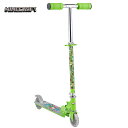 商品説明 メーカー MOJANG 商品名 Minecraft 2 Wheeled Folding Kick Scooter 型番 サイズ 本体(約)：L60×W10×H78cm デッキサイズ：51 cm タイヤサイズ：Front 15cm/Rear 15cm 重さ (約)2kg 対象年齢 4歳から33kgまで(メーカー参照) 安全基準 消費者製品安全性改善法適合(CPSIA) 米国安全基準適合(ASTM) 材質 スチール 生産国 Made in CHINA 仕様 世界中で大人気！マインクラフトのキックボードです。 乗って走るとタイヤがライトアップします。 オシャレでカッコいいキックスクーター 【ご注意】 ※キックスケーターは安全な場所でご使用ください。 （1） 公園など障害物の無い安全な場所でご使用ください。 （2） 必ずヘルメット等の保安部品を装備し、大人の方と一緒にご使用ください。 （3） 公道や人混みの中、又は交通が頻繁な道路においての使用はしないでください。 （4） 坂道でのご使用はお避けください。又、近くに段差やくぼみ、溝がある場所でのご使用はお避けください。 （5） 夜間、視野の悪い時、雨等の悪天候の日のご使用はお避けください。 （6） 1ケ月に1回程度、ネジ等の緩みがないか安全点検してください。 備考 ・ラッピング可(ラッピングバッグを商品と一緒にご購入下さい。) ・組立必要/説明書図解（英語表記） ・入荷時期によりデザイン・カラー変更の場合がございます。 ・小さなパーツを含む場合がございます、お子様から離れて大人の方が組み立て下さい。 ・組み立て時に加工が必要な場合や、ボルト・ネジなどを別途お手配頂く場合もございます。 ・輸入品特有の製造上のキズ、塗装剥がれ等や輸送時の外箱ダメージが見受けられる場合がございます。 ・メーカー出荷時の状態により、箱を修繕しお送りする場合もございます。 ■画像と商品が一部異なる場合もございますのでご了承ください。 ■在庫数、価格は日々変動いたします。 ※お買いもの前に必ずご確認ください。 ■アメリカ製品について ■お買い物ガイド 【検索キーワード】 ボーイズ ガールズ 男の子 女の子 インライン スクーター キッズ 子供 キックスクーター キックボード キックスケーター コンパクト 高さ調節 公園 プレゼント 誕生日 クリスマス 乗用玩具 おもちゃ マイクラ マインクラフト